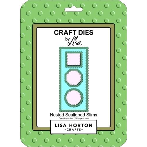 Scallop slim Metal Cutting Dies for Scrapbooking Steel Craft Cut Embossing Paper Card Album Stencil