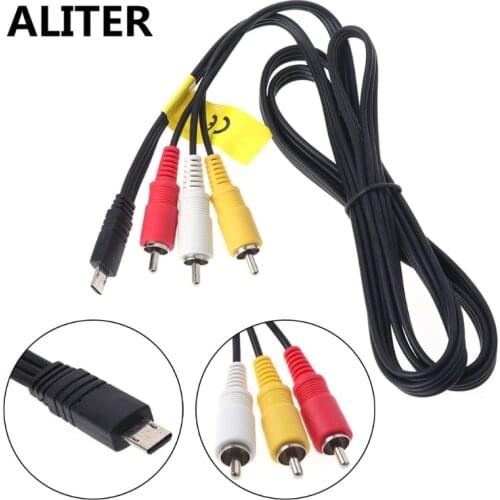ALITER AV Cable VMC-15MR2 RCA Terminal Cord for Sony Handycam Camcorder Digital Camera
