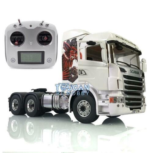 LESU 1/14 Remote Control Metal 6*6 Chassis Radio Hercul Sca R730 Gripen Tractor Truck THZH0941-SMT5