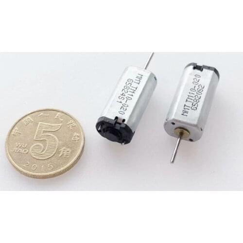 8mm*10mm*20mm M30 Motor DC 1V-3V 18000RPM High Speed 1mm diameter Metal Brush Mute Motor