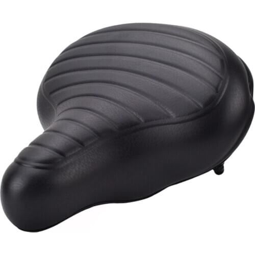 G189 Soft Wide Bicycle Saddle Comfortable Bike Seat Vintage Bicycle Leather Saddle Pad san marco Cycling Parts Accessories