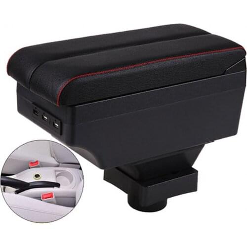 For C4 armrest box central content box interior C4 Armrests Storage car-styling accessories part with USB
