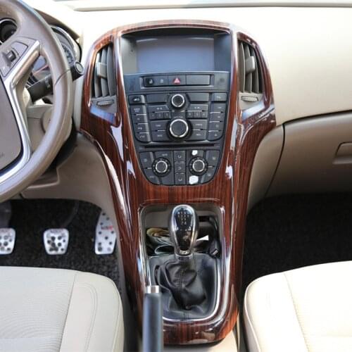 Imitation Wood Steering Wheel Widnow SwitchDoor Gear Armrest Decorated Cover Frame For Buick Excelle GT XT 1011 12 13 14 CAA145A