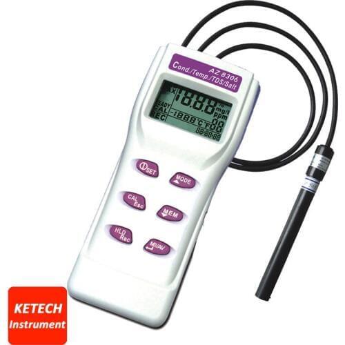 Portable Water Quality Tester Cond Conductivity TDS Tester AZ8302