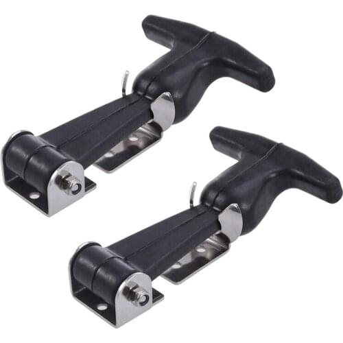 SHGO HOT-Rubber Elastic Shock Absorbing Buckle T-Lock Buckle Engine Cover Box Buckle Incubator Sealing Shockproof Buckle Lock