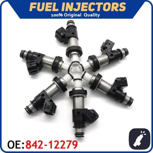 New Fuel Injectors Nozzle 842-12279 Fit For Honda Odyssey Pilot MDX for Acura CL TL 3.2L V6 2001-2004