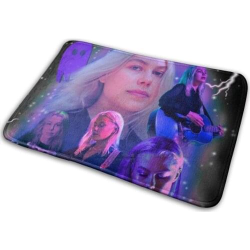 Phoebe Bridgers Mat Rug Carpet Anti-Slip Bedroom Entrance Door Mat Phoebe Bridgers Punisher Stranger In The Alps Indie Music