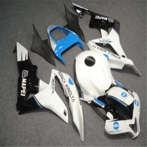 CBR 600 600RR CBR600 RR WHITE BLUE BLACK injection part fairing CBR600F5 07-08 F5 2007 2008 F5 CBR600RR 07 08