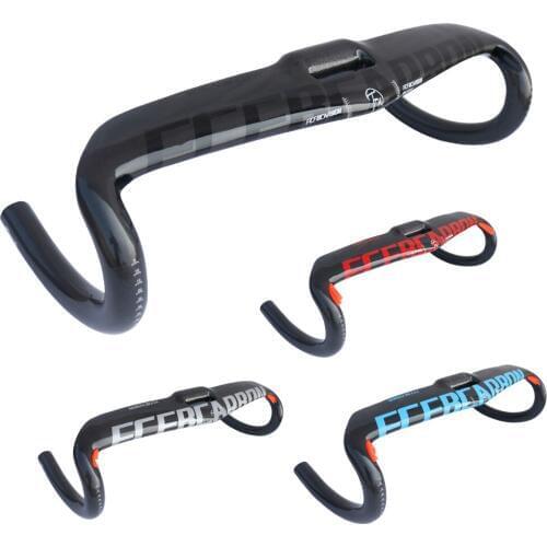 New 2016 FCFB full Carbon Fiber Road Bicycle Handlebar Highway Handle Bars Carbon road Handlebar gloss 400/420/440mm