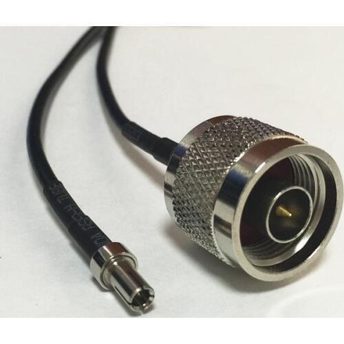 New N Male Plug Switch TS9 Male straight pigtail cable RG174 Wholesale 20CM 8" for 3G HUAWEI ZTE modem