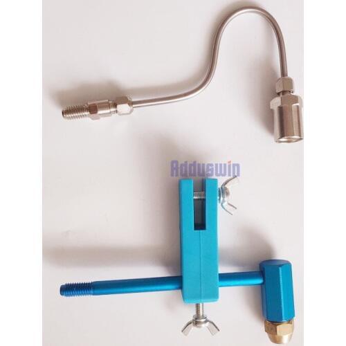 New Fuel Bottle Double Sprayer Atomizer Non-dismantle Cleaning Throttle Valve Nozzle Cleaning Tool Connector