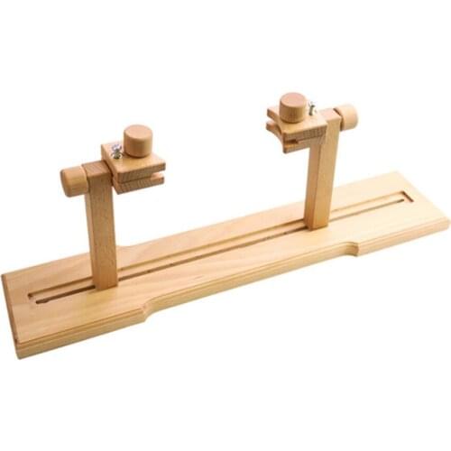 Cross Stitch Hoop Frame Rack Embroidery Adjustable Stand DIY Tool French Practical Flip Solid Durable For Craft Sewing Needles