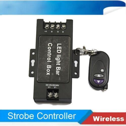 Police Fireman Led driving fog light headlamp Spotlights flashlight Emergency strobe warning flashing Led bar RF controller host