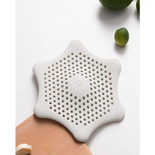 Silicone Kitchen Sink Strainer Drain Drain Cover Hair Trap Hair Catcher Bathroom Shower Sink Stopper Filter for Kitchen Tool