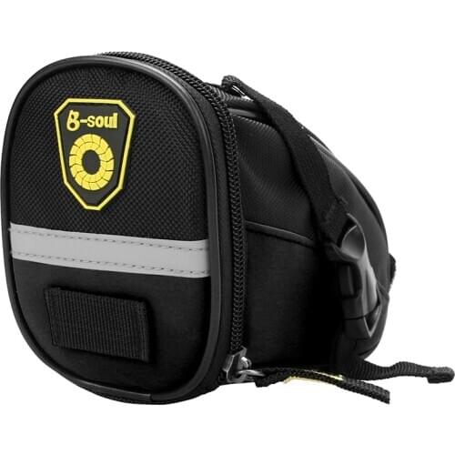 Mountain Bike Road Cycling Seatpost Mounted Storage Bag Bicycle Rear Saddle Pannier Bag Pouch