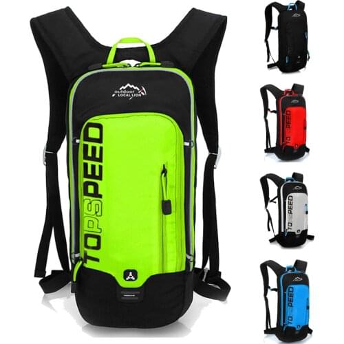 6L Cycling Bag Men Women Riding Waterproof Breathable Bicycle Backpack Outdoor Travel Backpacks Bicycle Water Bag Bicycle Helmet