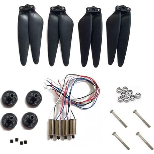 VISUO XS818 GPS 4K Camera HD FPV Drones Spare Parts Motor Engines Propeller Blade Gear Bearings