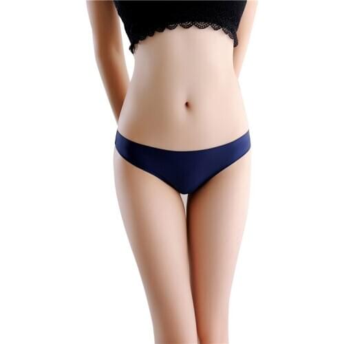 Women Underwear Solid Sexy Lingerie Panties For Women String Thongs Seamless G-String Briefs Panties Underwear Free Ship