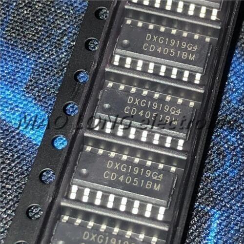 10PCS/LOT CD4051BM SOP16 CD4051BM96 SOP CD4051 SMD new and original IC In Stock