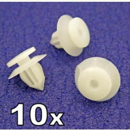 10x For Toyota Yaris Aygo Exterior Side Moulding & Bumpstrip Trim Clips- 90467-10162
