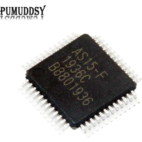 2PCS/LOT AS15-F AS15F QFP48 AS15 LCD chip QFN-48 IC QFP
