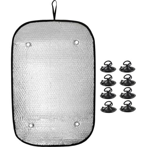 Car Sun Shade UV Protection Car Curtain Car Window Sunshade Side Window Mesh Cover Sun Visor For Car Trunk RV Travel Supply