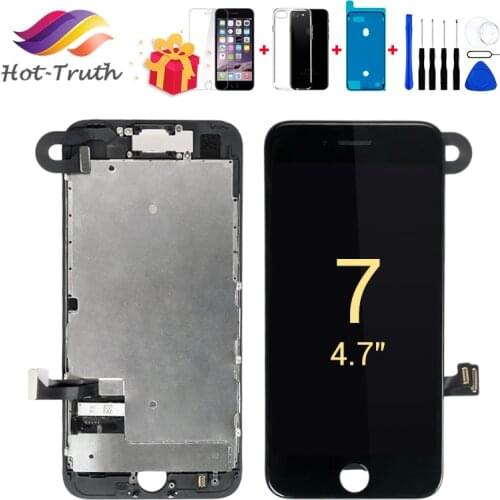 Full Assembly AAA++ Screen For iPhone 7 7+ 8 8 Plus LCD Display Digitizer Replacement+ Front Camera+ speaker 3D Touch Pantalla