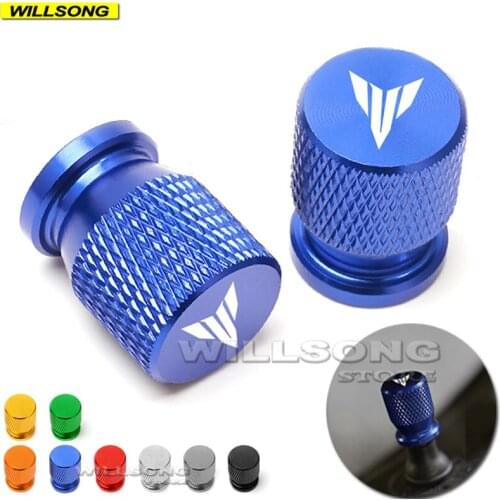 Wheel Tire Tyre Valve Air Port Stem Cover Cap Airtight Plug For YAMAHA MT07 MT09 Tracer 700/900 GT Motorcycle Accessories LOGO