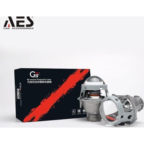 AES Top Quality GS Hella5 Bi-Xenon Projector Lens Free Shipping D2S D4S D2H HID Headlight 3.0" Light Car Accessories