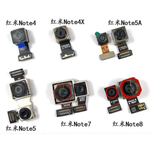 Small Front Camera For Xiaomi Redmi Note 4 4A 4X Pro Global Main Big Back Rear Camera Module Flex Cable Phone Parts