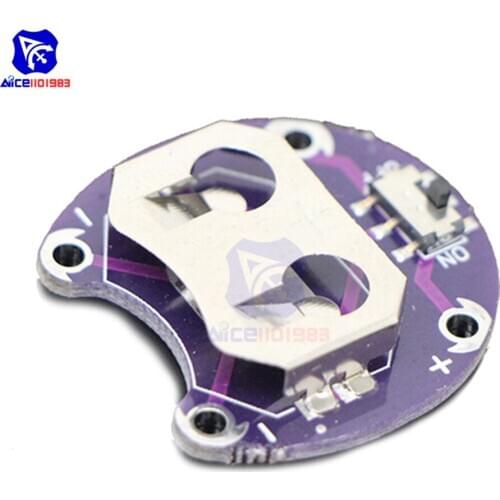 Diymore 2PCS/Lot LilyPad CR2032 Battery Holder Mount Module for Arduino