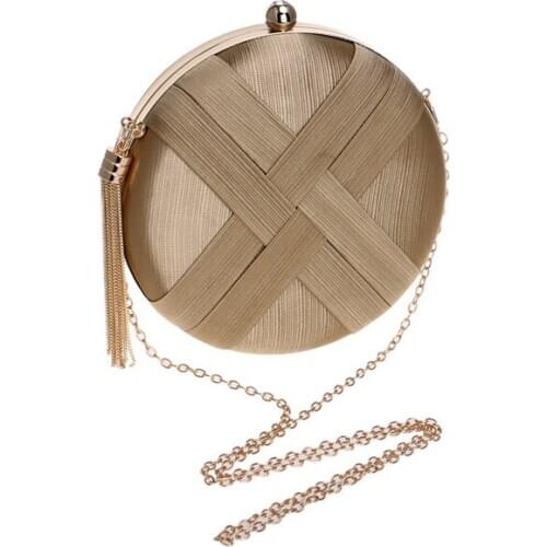 New Luxury Designer Evening Bag Female Party Wedding Clutch Bag Small Tassel Lady Shoulder Crossbody Bag For Women 2018 Wallet