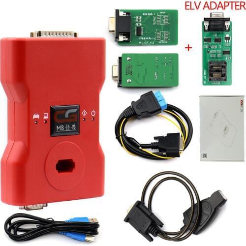 2019 Newest CGDI Prog MB for Benz Car Key Add Fastest for Benz Key Programmer Support All Key Lost with ELV adapter