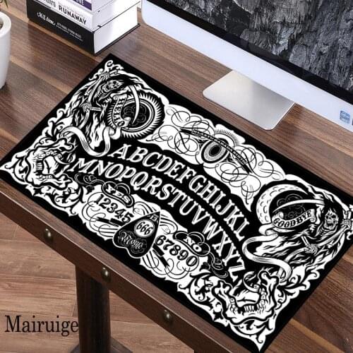 90x40 Ouija Board Large Mouse Pad Desktop Keyboard Mat XXL Gaming Accessories Computer Mousepad PC Laptop Gamer Desk Mat Carpet