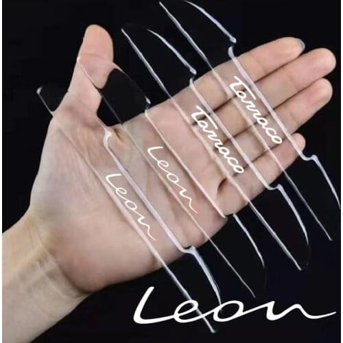 4pcs car door anti-collision strip decoration modification Auto For seat leon 5f fr mk2 mk3 TARRACO accessories car styling