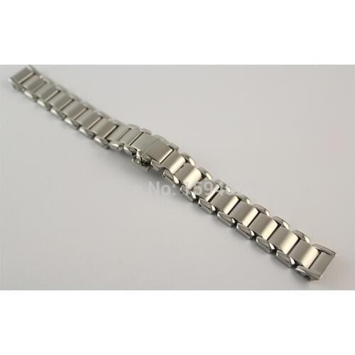 14mm T02 New Watch Parts Solid Stainless steel bracelet strap Watch Bands For T02 Free Shipping