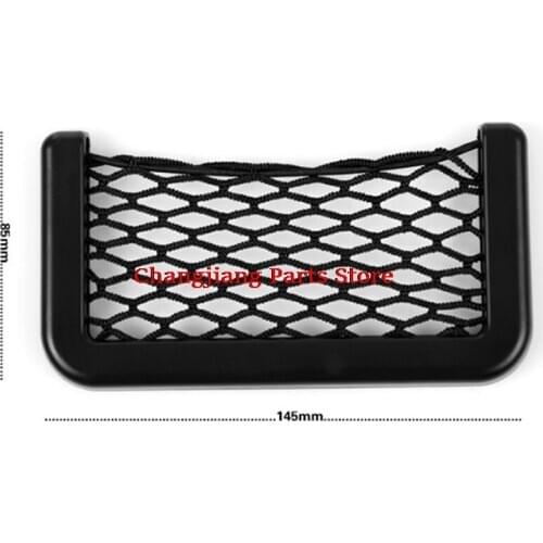 Car Mesh Net Bag Net Holder Pocket Creative Sundry Mesh Bag Car Car Organizer Universal Storage Styling Accessories