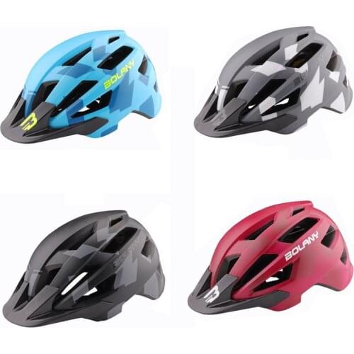 Unisex Safety Cap Bike Helmet Overall Molded Mountain Road Helmet Ultralight Bicycle Cycling Helmet BAT Helmet for Cycling