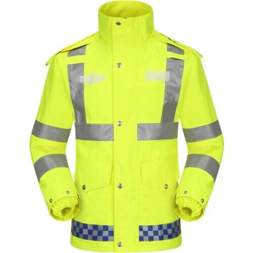 High Quality Multifunctional Rain Work Uniform Jacket Raincoat Waterproof Rain Jacket for Adults Anti-storm Rain Coat