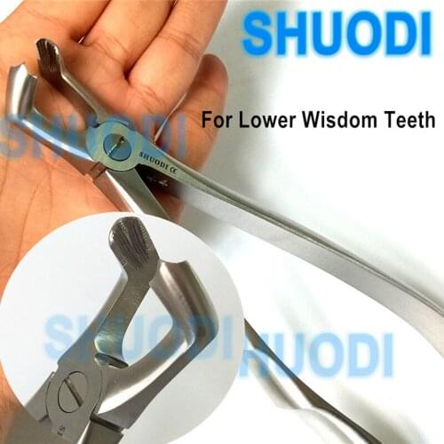 Dental Adult Tooth Extraction Forcep Plier Teeth Extraction Plier Forcep For Lower Wisdom Teeth Dental Surgical Tool Instrument