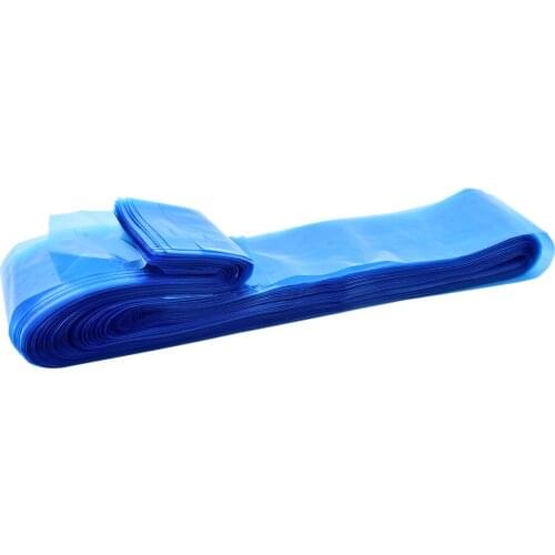 100Pcs Tattoo Clip Cord Sleeves Bags Supply Professional Tattoo Accessory Blue Disposable Covers Bags for Tattoo Machine