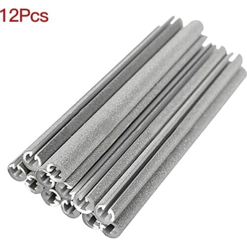 12pcs New Bike Bicycle Wheel Spokes Reflective Sticker Tube Warning Safety Light DIY Cycling Reflector Reflective Tubes Hot Sale