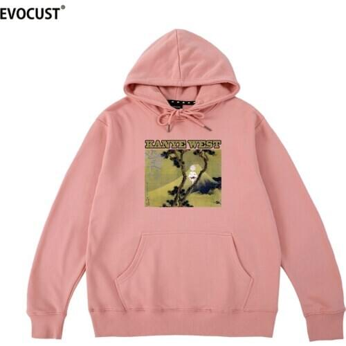 Kids see ghost Kanye West Love hip hop Streetwear Hoodies Sweatshirts men women unisex Cotton