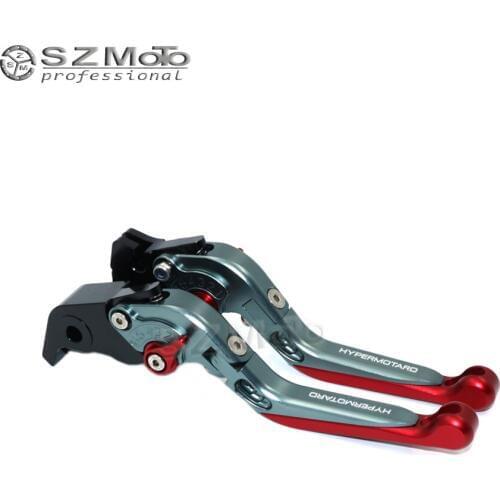 For DUCATI HYPERMOTARD 821 SP 2013-2016 2015 2014 Motorcycle Accessories Folding Extendable Adjustable Brakes Clutch Levers CNC