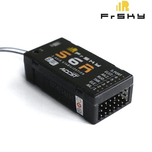 Feiying FrSky S6R 6Ch Receiver w/ 3-Axis Stabilization + Smart Port Telemetry