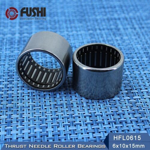 HFL0615 Bearing 6*10*15 mm ( 5 PCS ) Drawn Cup Needle Roller Clutch Fcb-6 Needle Bearings