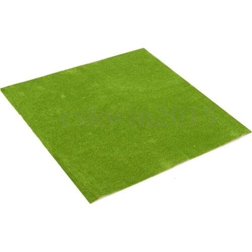 50x50cm Landscape Grass Mat Model Train Adhesive Paper Scenery Layout Lawn