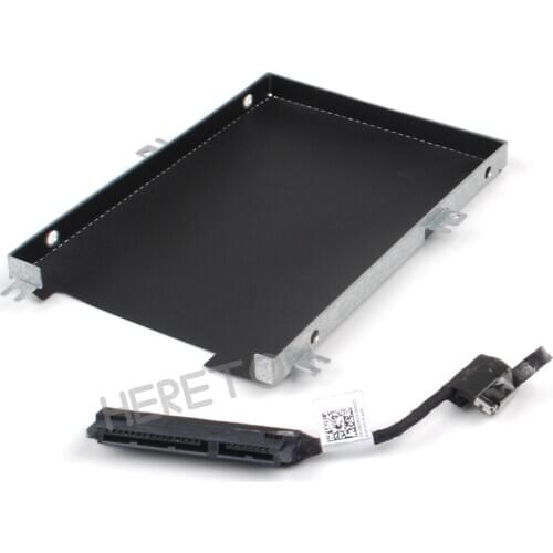4PCS/LOT Hard Disk Drive Connector For Dell Latitude 5470 E5470 HDD Cable Connector 80RK8 +Caddy Frame Bracket 4JMFP
