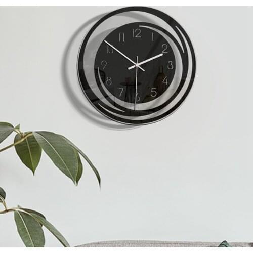 Creative Home Living Room Decoration Acrylic Wall Clock Explosion Models Minimalist Nordic Style Transparent Clock Home Decor