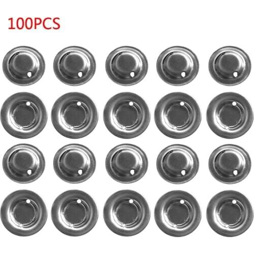 100Pcs/bag 18650 Lithium Battery Spot Welding Tip Cap Flat Head to Tip Cap Cover
